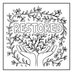 Bold and Easy Bible Verse Coloring Pages