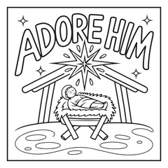 Bold and Easy Bible Verse Coloring Pages