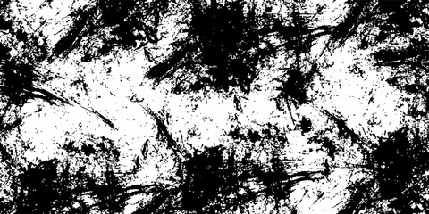 Abstract Realistic Brushed metal spotted cracked background grunge. Dark grungy black textured of the black marble background. Abstract distressed Rough Black cracked wall slate texture wall grunge