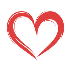 valentine day love heart icon