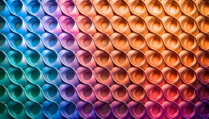Abstract Colorful Pattern.  Vibrant gradient of blues, purples, and oranges.