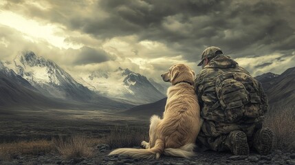support dogs assisting individuals with PTSD, providing emotional comfort and stability through trained service dogs, helping people with PTSD regain confidence and independence with the aid of servic