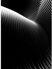 This exquisite image features intricate textured waves in a combination of light and dark shades, creating a beautiful contrast that captivates the viewer.