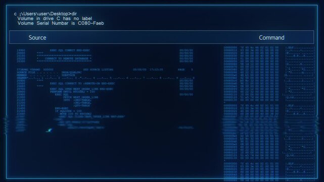 Glitch Text Animation Code Snippets with Glitch Noise Effects data, connection, internet, cyberspace, password, system, access, hack, hacking. Cybersecurity Hackers program code Cyberpunk Glitch HUD