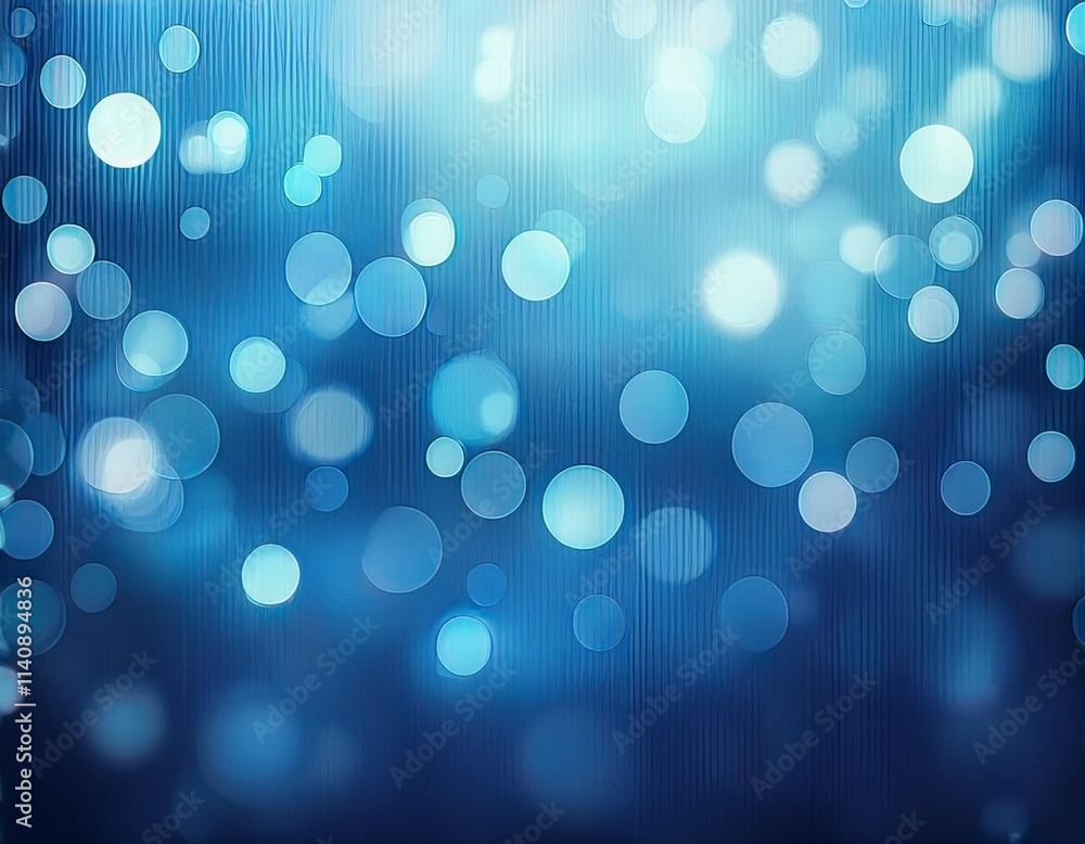 Poster abstract soft blue bokeh vertical background
