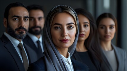 Multicultural Business Team Portrait