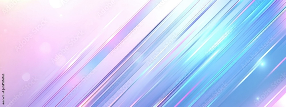 Wall mural blue gradient background with light stripes and lines, an abstract banner design for the presentatio