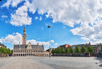 The Library of the University of Leuven, Belgium