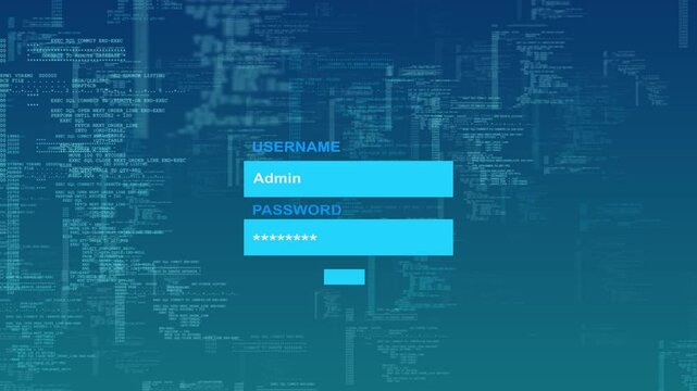Typing an username and password on web page Error screen when wrong password entered. Hacker hacking personal banking account password computer screen. Typing password on login page. Entry pin code