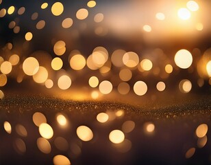 blurred lights bokeh background warm inviting bokeh effect suggests relaxation calm ambiance perfect for backgrounds