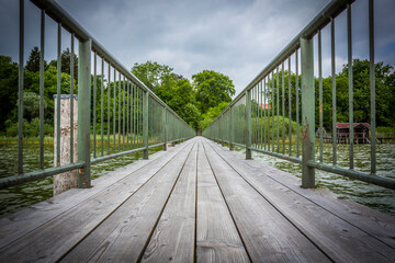 Anlegestelle am Ammersee in Bayer in Deutschland