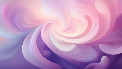 abstract dreamy background with a soft pastel swirl gradient going from pink to purple and white