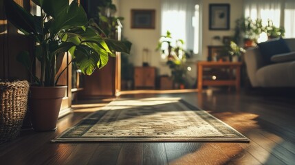 Cozy Sunlit Living Room