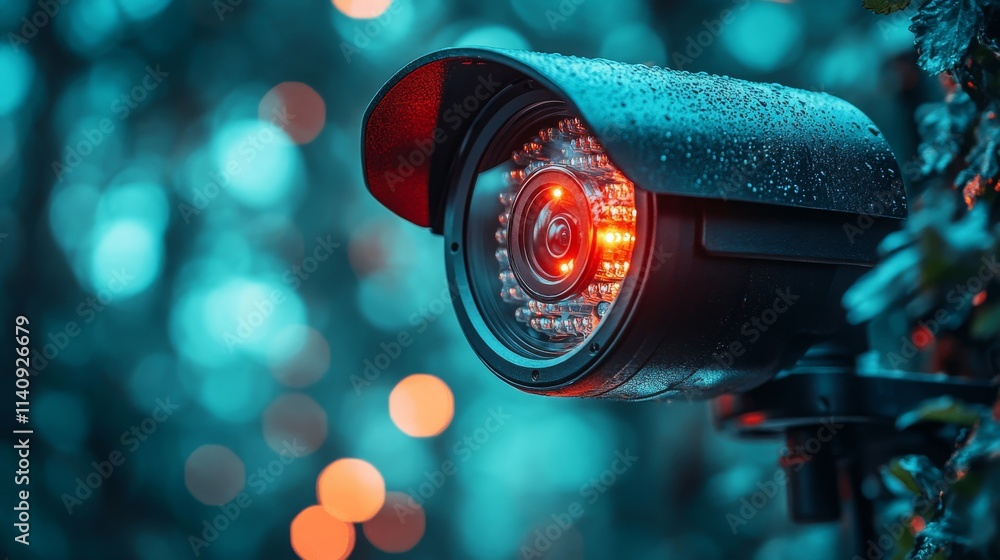 Poster addressing challenges in implementing surveillance technology in urban environments