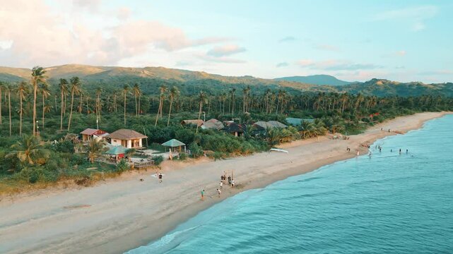 Remote Beach Late Afternoon 