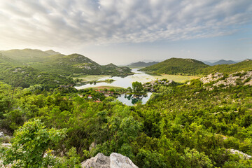 Obraz premium Skadarsee bei Karuc, Montenegro