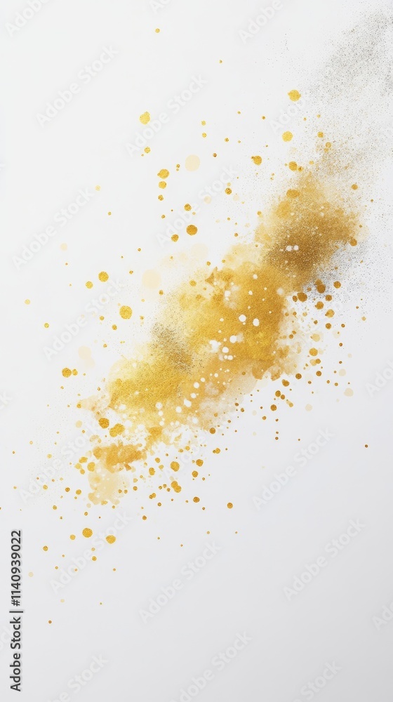 Aufkleber gold textured sketch paper background for creative projects generative ai