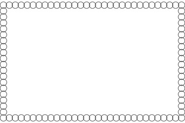 Artistic Abstract Border and Frame | Colorful Rectangle Frame | Creative Border