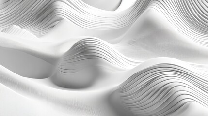 a close up of a white wall with wavy lines on it
