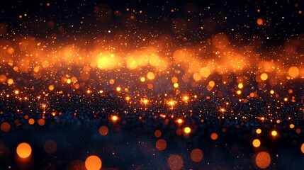 Fototapeta premium a dark background with a lot of lights on it