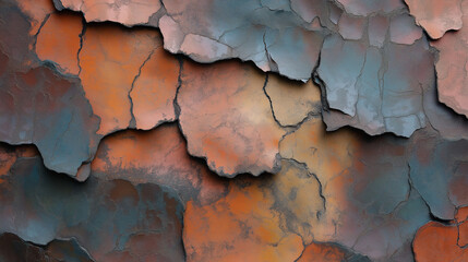 Naklejka premium Colored rocks and walls textures