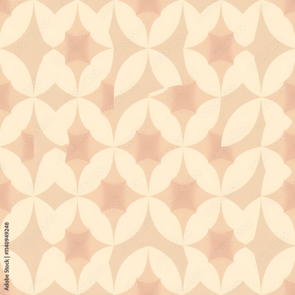 Poster Pastel Starburst Pattern: A delicate and calming pattern with a subtle, soft color palette. Perfect for creating a serene and sophisticated atmosphere.  