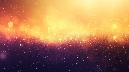 Fototapeta premium Golden and Purple Sparkling Glitter Background