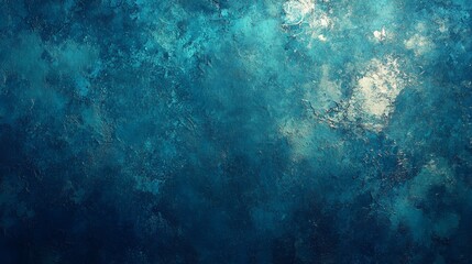 Fototapeta premium Abstract textured blue background with light accents
