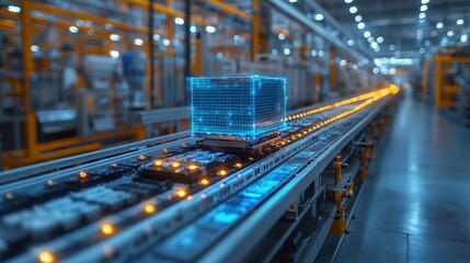 Smart factory utilizing edge computing for real-time analysis of automated processes