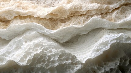 Obraz premium a close up of a rock formation with a lot of sand on it