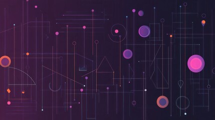 Dynamic particle waves visualizing futuristic sound frequencies.

