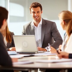 Laptop meeting