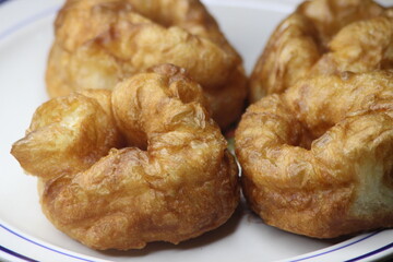 Sfenj Close Up, Moroccan Doughnuts