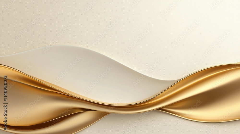 Poster abstract digital art piece with a white background. the background is a light beige color and the im
