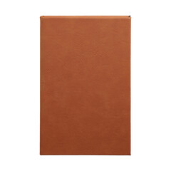 Colorful leather Journals and Notebooks. Space Blank for text. isolated png background.