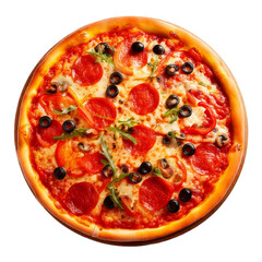 Delicious Pizza PNG, Fast Food PNG, Transparent Background