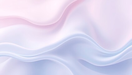 Fototapeta premium Abstract Pastel Waves Flowing Softly Smooth