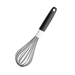 a whisk with a handle