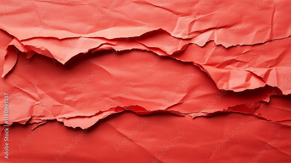 Poster sheet of red paper texture background