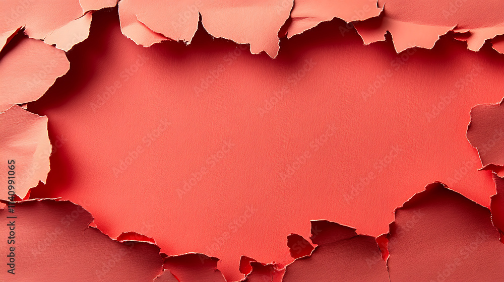 Poster sheet of red paper texture background