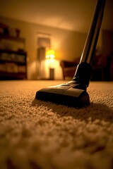 a vacuum cleaner on the floor