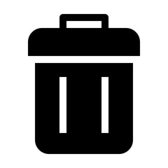 Trash solid icon