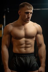 Fototapeta premium a man with a shirt on