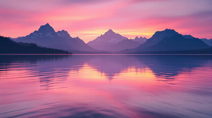 Fototapeta premium Stunning Hyper Realistic 4K Mountain River Photography Capturing Nature's Beauty and Serenity