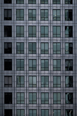 Obraz premium Unique London spots that shows a symmetric glass building
