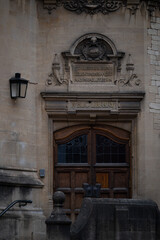 Facade of a British building in Oxford
