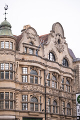 Facade of a British building in Oxford