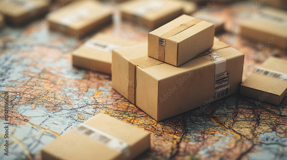 Poster real-time delivery tracking for your shipment parcel location, stay updated with accurate parcel tra