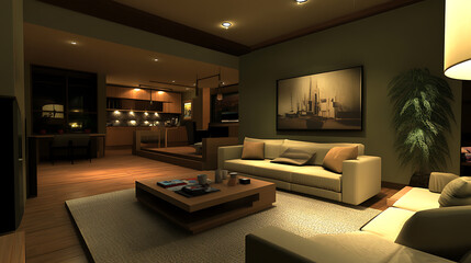 Modern living room