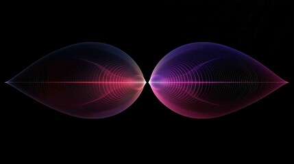 Futuristic Glowing Plasma Sphere in Space Illustration with Fractal Patterns and Energetic Waves